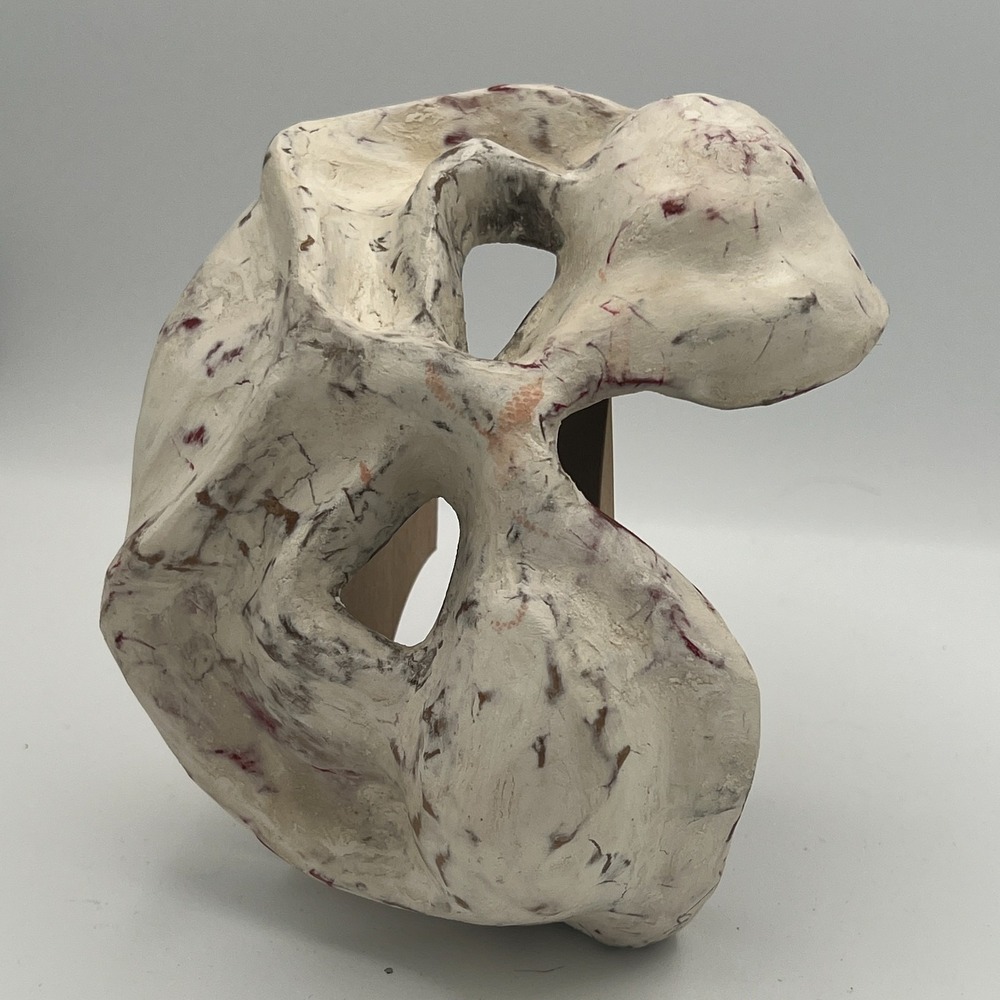 Artisan Crafted Papier-mâché Mask Halloween Mardi Gras Wall Decor Theater - Picture 6 of 16